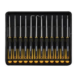Csavarhúzó készlet Phillips, Lapos, Torx 12 db-os precíziós - Vorel Csavarhúzó készlet Phillips, Lapos, Torx 12 db-os precíziós - Vorel