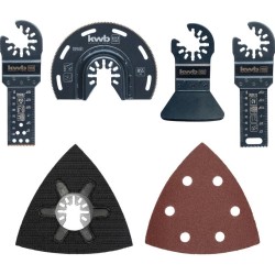 Multifunkciós tartozék készlet univerzális 17 részes - KWB Multifunkciós tartozék készlet univerzális 17 részes - KWB