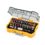 Bit készlet 32 db-os, gépi, színkódolt, ipari - DeWalt