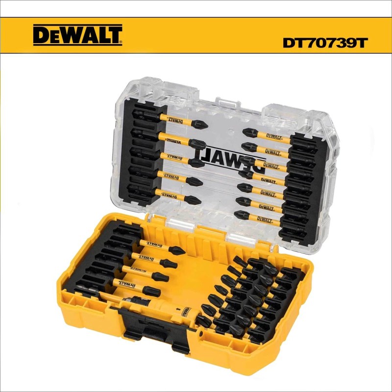 Bit készlet 31 db-os + 1/4'' adapter gépi, torziós, FLEXTORQ - Dewalt Bit készlet 31 db-os + 1/4'' adapter gépi, torziós, FLEXTORQ - Dewalt