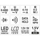 Multiméter, digitális DC 600 / AC 600V Multiméter, digitális DC 600 / AC 600V