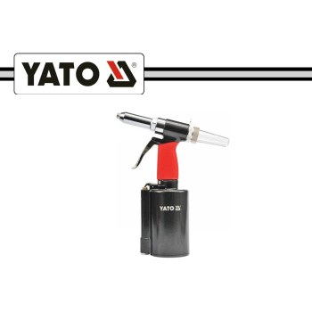 Popszegecshúzó levegős 1/4'' 2,4 - 6,4 mm-es méret - Yato Popszegecshúzó levegős 1/4'' 2,4 - 6,4 mm-es méret - Yato