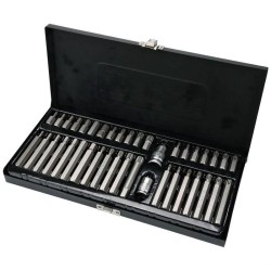 Torx-imb.-spline bit készlet 40 db - Yato