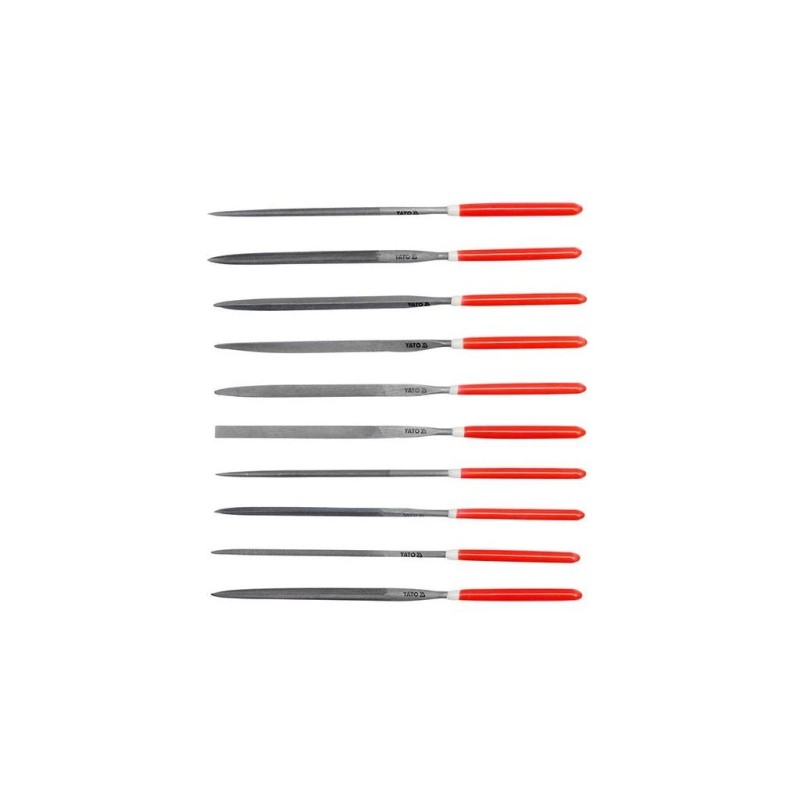 Tűreszelő készlet 10 részes 3x140 mm Yato