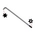 Torxkulcs ''L'' alakú extra hosszú T15 torx-lyukas torx - BGS Torxkulcs ''L'' alakú extra hosszú T15 torx-lyukas torx - BGS