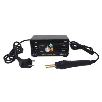 Műanyag elem tűzőgép 230 V-os hálózati kivitel EU aljzat