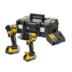Fúró-csavarbehajtó készlet akkus 18V 2db 5.0Ah Li-ion 90 Nm - DeWalt Fúró-csavarbehajtó készlet akkus 18V 2db 5.0Ah Li-ion 90 Nm - DeWalt