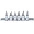 Rátűzőkulcs - crowa+bit készlet 1/4'' imbusz 1.5-6 mm 6 db-os BGS Rátűzőkulcs - crowa+bit készlet 1/4'' imbusz 1.5-6 mm 6 db-os BGS