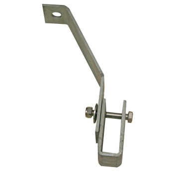 Aknalétra ACÉL létrafokoshoz fali rögzítő horganyzott - 165-215 mm