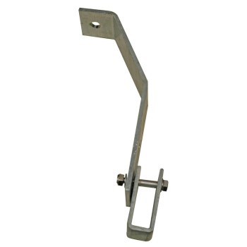 Aknalétra ACÉL létrafokoshoz fali rögzítő horganyzott - 200-250 mm