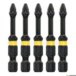 Bithegy, gépi, torziós PH3 x 25 mm - 5 részes - DeWalt Extreme Bithegy, gépi, torziós PH3 x 25 mm - 5 részes - DeWalt Extreme