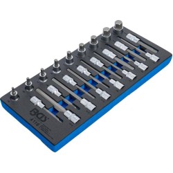 Tálcás BGS Bit imbusz készlet  24 db-os 1/3 - EVA tálcás