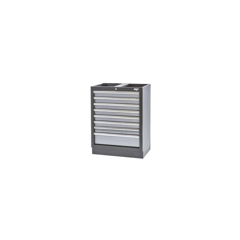 Műhelybútor SP SERIES Alsó rész: 8 fiókos szekrény 680x458x910 mm