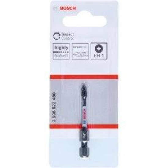 Csavarhúzó bit Impact Control- PH1 x 50 mm - Bosch (2.608.522.480)