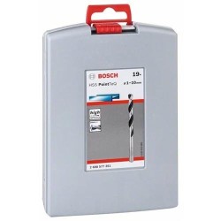 Csigafúró készletHSS 19 db-os 1,0 - 10,0 mm PointTeQs - Bosch (2.608.577.351) Csigafúró készletHSS 19 db-os 1,0 - 10,0 mm PointTeQs - Bosch (2.608.577.351)