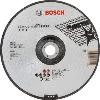 Bosch 2608601514 darabolótárcsa 230x1,9 mm, WA 36 R BF, Inox