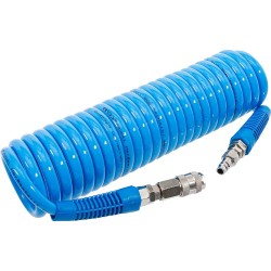Levegőcső spirál  6 m kék - szerelt - 12 mm - BGS Levegőcső spirál  6 m kék - szerelt - 12 mm - BGS
