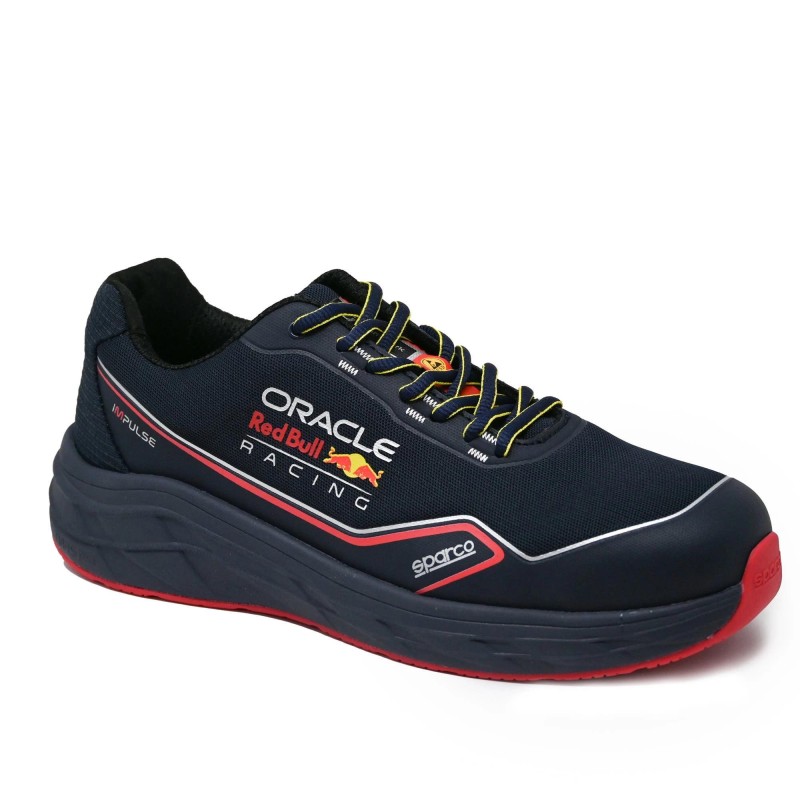 Munkavédelmi cipő SPARCO - Impulse Red Bull S1PS ESD Kék-Piros 43