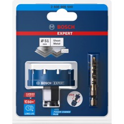 Körkivágó - lyukfűrész - Carbid fogakkal  51 mm - Bosch Körkivágó - lyukfűrész - Carbid fogakkal  51 mm - Bosch