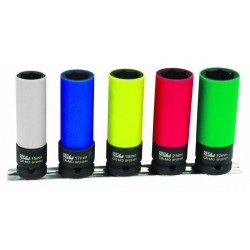 Légkulcsfej készlet 1/2''  5 db-os alufelnihez - SP Tools Légkulcsfej készlet 1/2''  5 db-os alufelnihez - SP Tools