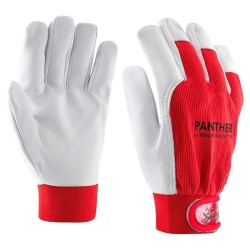 Kesztyű - sofőrkesztyű - báránybőr Panther 12 / XXXL Piros Kesztyű - sofőrkesztyű - báránybőr Panther 12 / XXXL Piros
