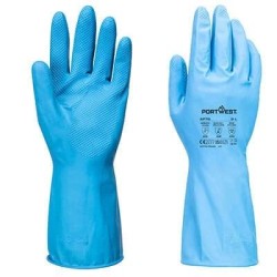Kesztyű gumi latex élemiszeripari  8/M - 1 pár - Portwest Kesztyű gumi latex élemiszeripari  8/M - 1 pár - Portwest