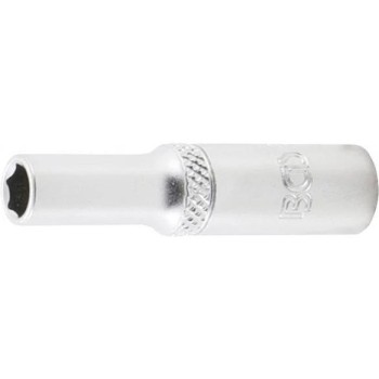 Dugókulcs - crowafej 1/4'' 6 lap hosszú 6 mm BGS Dugókulcs - crowafej 1/4'' 6 lap hosszú 6 mm BGS