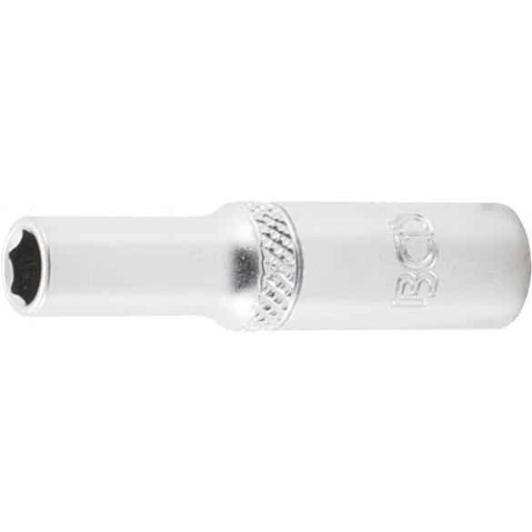 Dugókulcs - crowafej 1/4'' 6 lap hosszú 6 mm BGS Dugókulcs - crowafej 1/4'' 6 lap hosszú 6 mm BGS