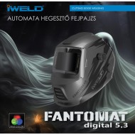 Hegesztőpajzs automata  74 x 108 mm 4 érzékelős - FANTOMAT 5.3 Hegesztőpajzs automata  74 x 108 mm 4 érzékelős - FANTOMAT 5.3