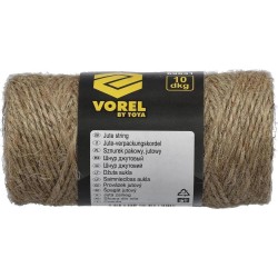 Zsinór, kötöző Jutából 4 mm 100 g - Vorel Zsinór, kötöző Jutából 4 mm 100 g - Vorel