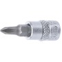 Rátűzőkulcs - crowa+bit 1/4'' kereszt PH1