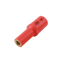 Dugókulcs VDE 1000 V Szigetelt/Hibrid hosszú, mágneses 3/8''  8 mm Dugókulcs VDE 1000 V Szigetelt/Hibrid hosszú, mágneses 3/8''  8 mm