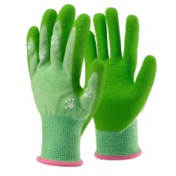 Kesztyű - gyerek, kertész - habosított latex - Békás Zöld 6/XS Kesztyű - gyerek, kertész - habosított latex - Békás Zöld 6/XS