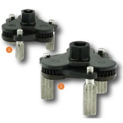 Olajszűrő leszedő állítható készlet 2 db-os 55-100 mm + 75-140 mm GYÉMÁNT Olajszűrő leszedő állítható készlet 2 db-os 55-100 mm + 75-140 mm GYÉMÁNT
