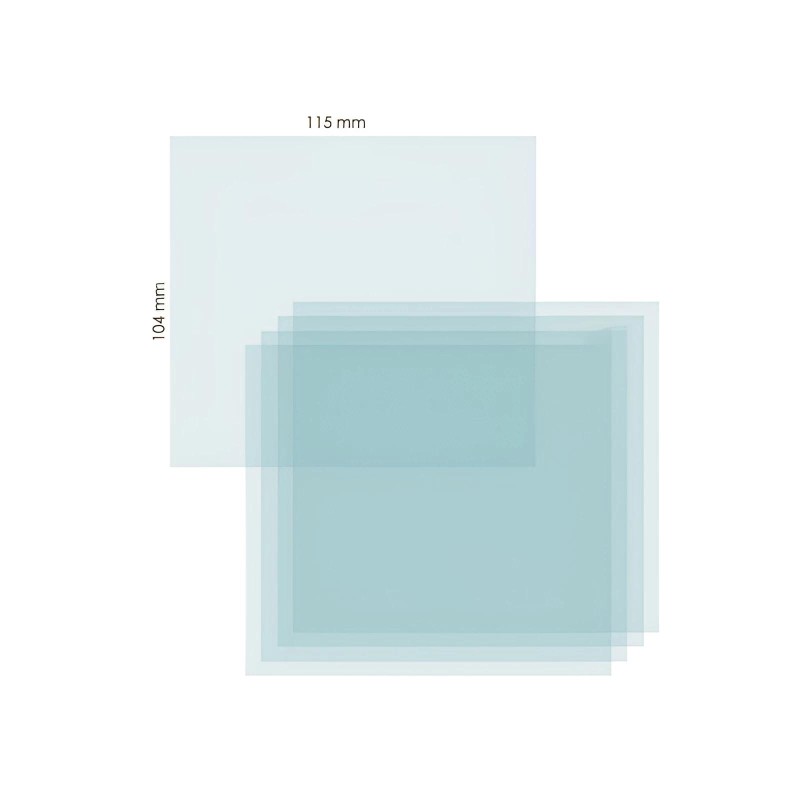 Hegesztő Plexi külső áttetsző 115x104 mm - IWELD Hegesztő Plexi külső áttetsző 115x104 mm - IWELD