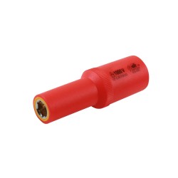 Dugókulcs VDE 1000 V Szigetelt/Hibrid hosszú, mágneses 3/8'' 10 mm Dugókulcs VDE 1000 V Szigetelt/Hibrid hosszú, mágneses 3/8'' 10 mm