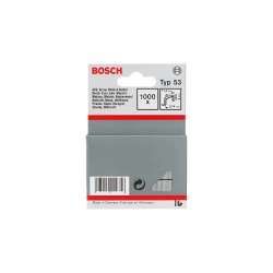 Tűzőkapocs 53-as típus -  8 mm 1000 db - Bosch Tűzőkapocs 53-as típus -  8 mm 1000 db - Bosch