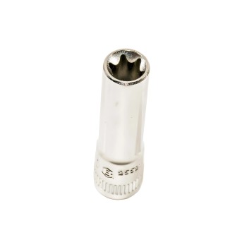 Dugókulcs - crowafej 1/4'' belső hosszú torx E07 Genius