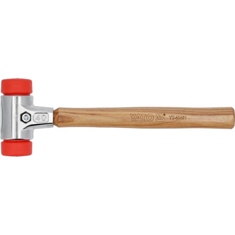 Kalapács műanyag UPE 40 mm cserélhető fejű