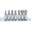 Rátűzőkulcs - crowa+bit 1/4'' imbusz készlet 7 db-os, 4 - 12 mm