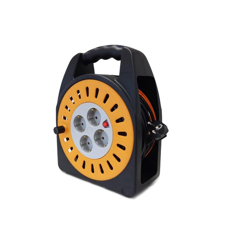 Kábeldob 20 m - IP20 PVC kábel 3 x 1.0 mm2 - 2300W