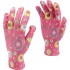 Kesztyű - kertész - polyester - rózsaszín 8/M Kesztyű - kertész - polyester - rózsaszín 8/M