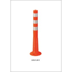 Elhajló oszlop  75 cm - narancs - TPU - Evelux Elhajló oszlop  75 cm - narancs - TPU - Evelux