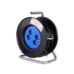 Kábeldob 25 m - IP20 PVC kábel 3 x 1.5 mm2 - 3000W Kábeldob 25 m - IP20 PVC kábel 3 x 1.5 mm2 - 3000W