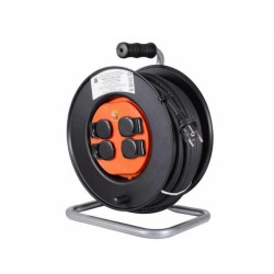 Kábeldob 25 m - IP54 gumi kábel 3 x 2,5 mm2 - 3000W Kábeldob 25 m - IP54 gumi kábel 3 x 2,5 mm2 - 3000W