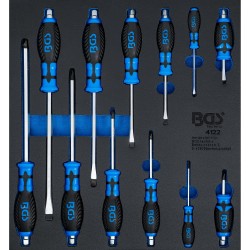 Csavarhúzó készlet üthető 12 db-os habtálcás 2/3 - BGS Csavarhúzó készlet üthető 12 db-os habtálcás 2/3 - BGS