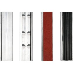 Satuhoz lágy-pofa 125 mm-es betét készlet 4 pár - mágneses kivitel -Yato Satuhoz lágy-pofa 125 mm-es betét készlet 4 pár - mágneses kivitel -Yato