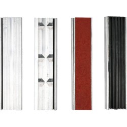 Satuhoz lágy-pofa 150 mm-es betét készlet 4 pár - mágneses kivitel -Yato Satuhoz lágy-pofa 150 mm-es betét készlet 4 pár - mágneses kivitel -Yato