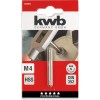 Menetfúró gépi, egyenes hornyú  M 4 HSS - KWB