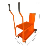 CO hegesztőkocsi MIG-AWI-MMA 420x950x1200 mm